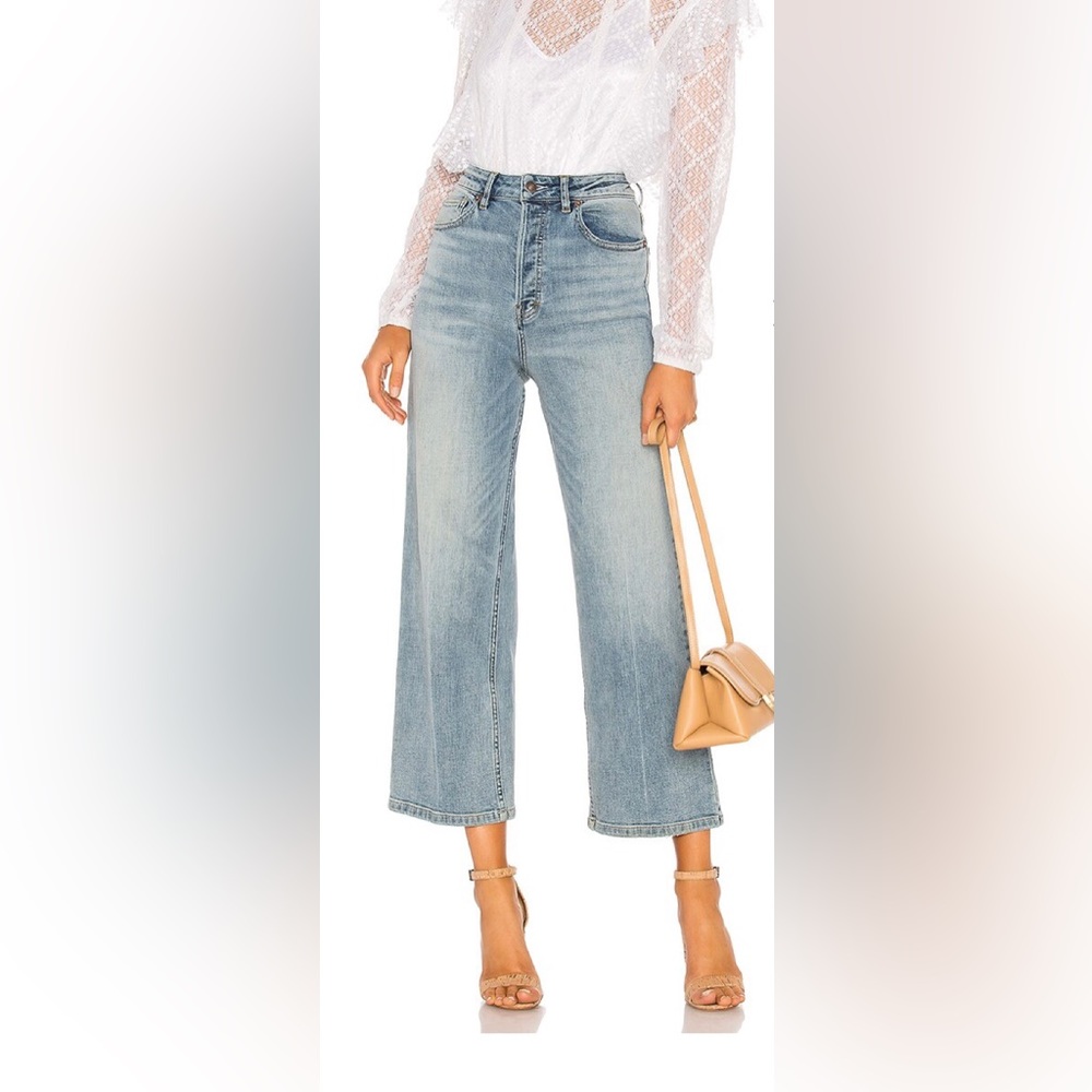 Wide Leg High Rise Jean size 28